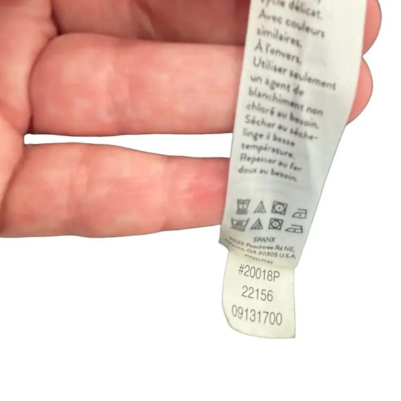 Spanx Jean-ish Ankle Legging Acid Wash Grey‎ Marble Plus Size 1X - Picture 11 of 11